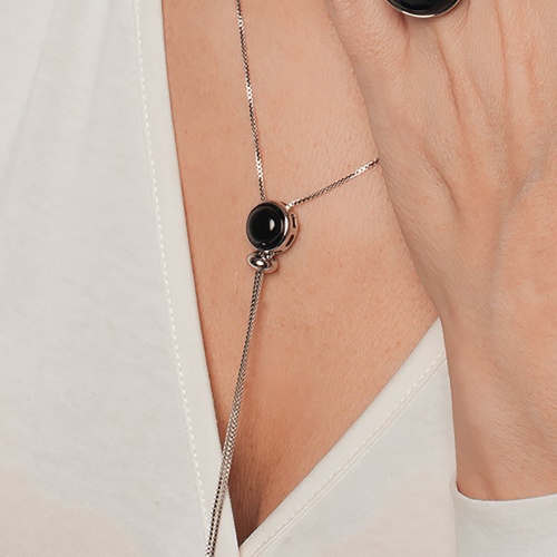 Колье Possebon Agata Preto, B0476.4 S фото 4